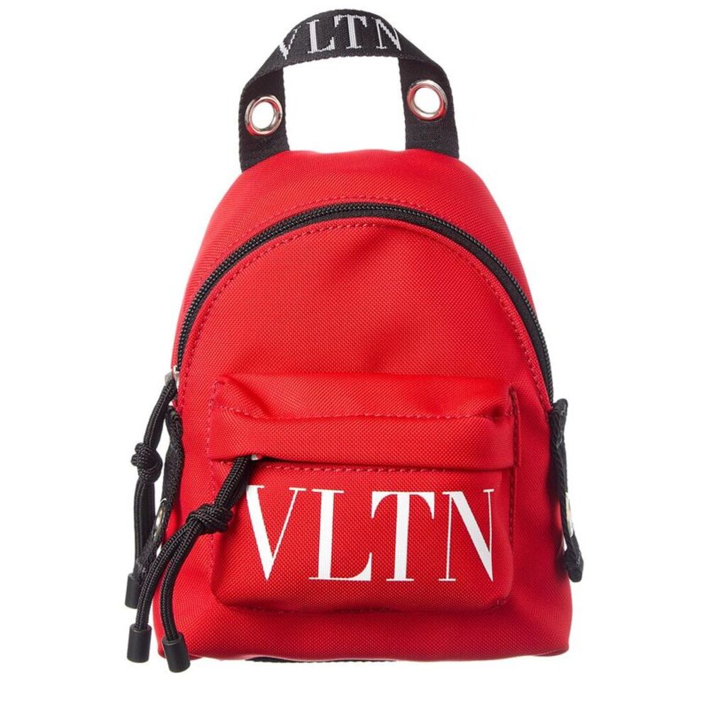 Valentino Vltn Mini Canvas Backpack